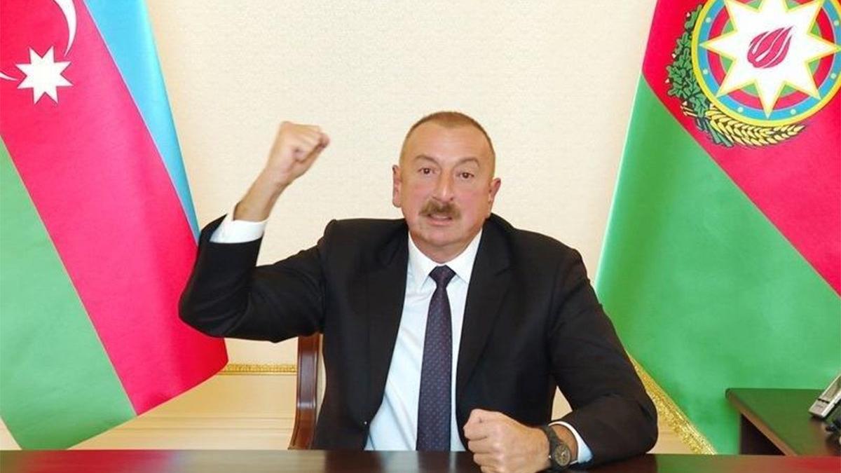 Aliyev duyurdu! Azerbaycan'dan bir zafer daha