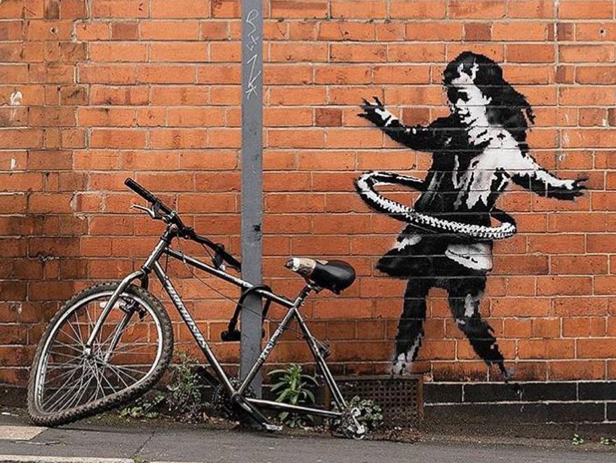 Gizemli duvar resmi Banksy'nin çıktı