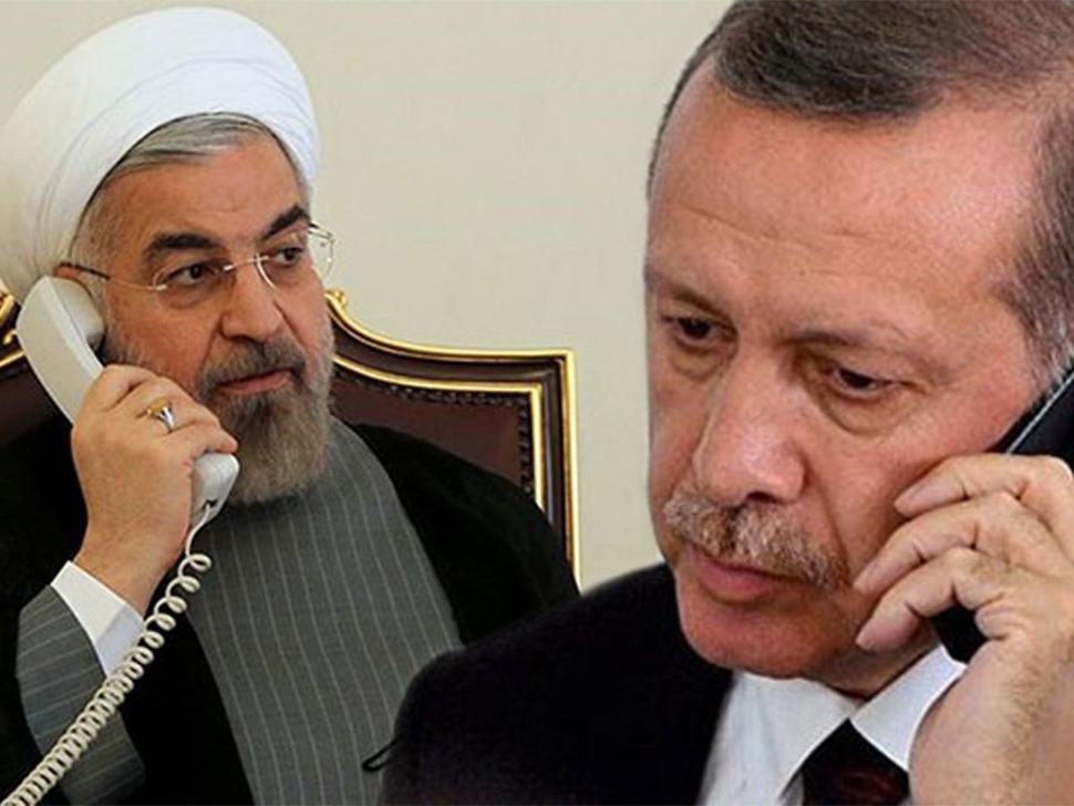 Erdoğan ve Ruhani'den Azerbaycan görüşmesi