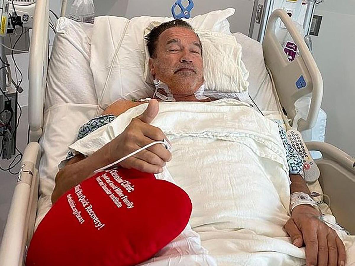 Terminatör hastane odasından paylaştı! Schwarzenegger kalp ameliyatı geçirdi