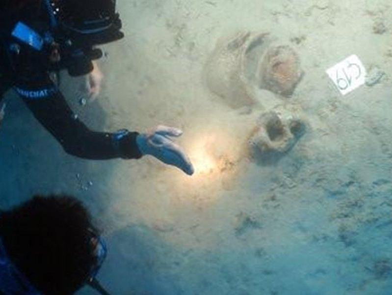 Deniz dibinden 4 bin yıllık eserler çıktı