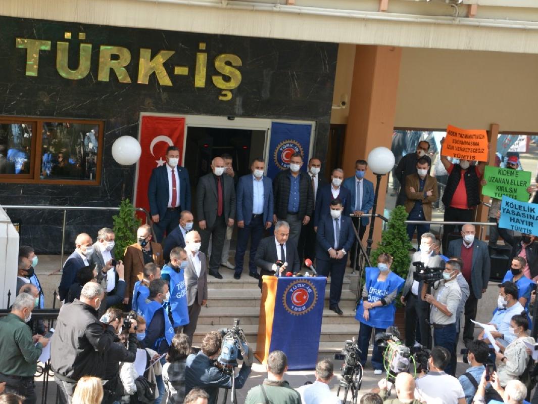 Türk-İş torba yasaya karşı 81 ilde sokağa çıkma kararı aldı