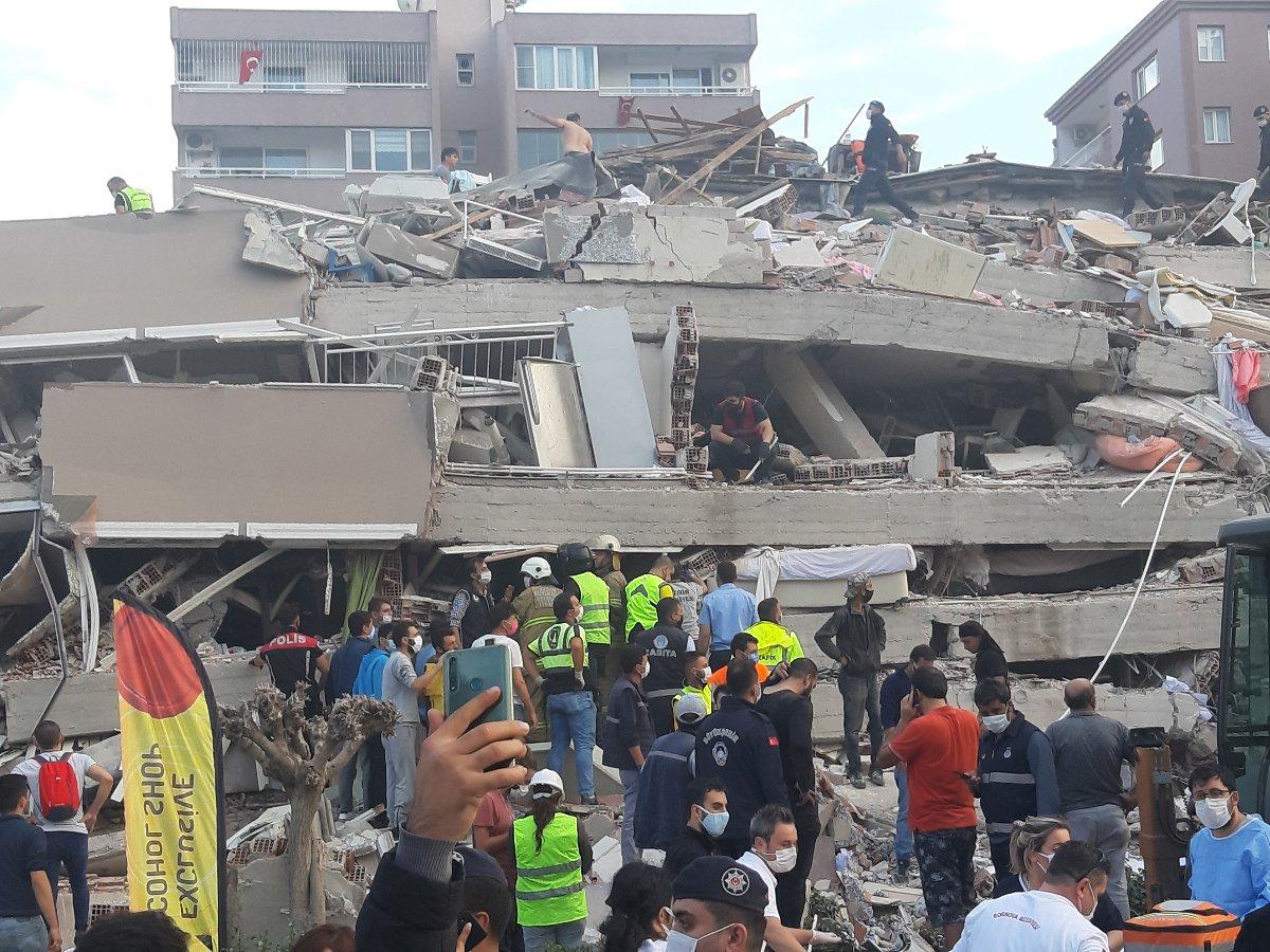 İzmir'de tarihe geçen deprem!