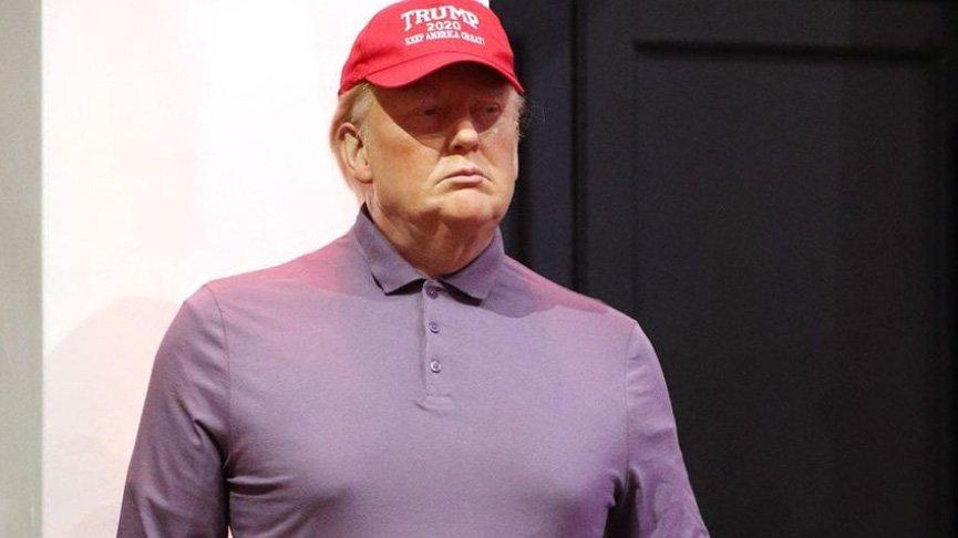 Madame Tussauds müzesi Trump'ın kıyafetini değiştirdi