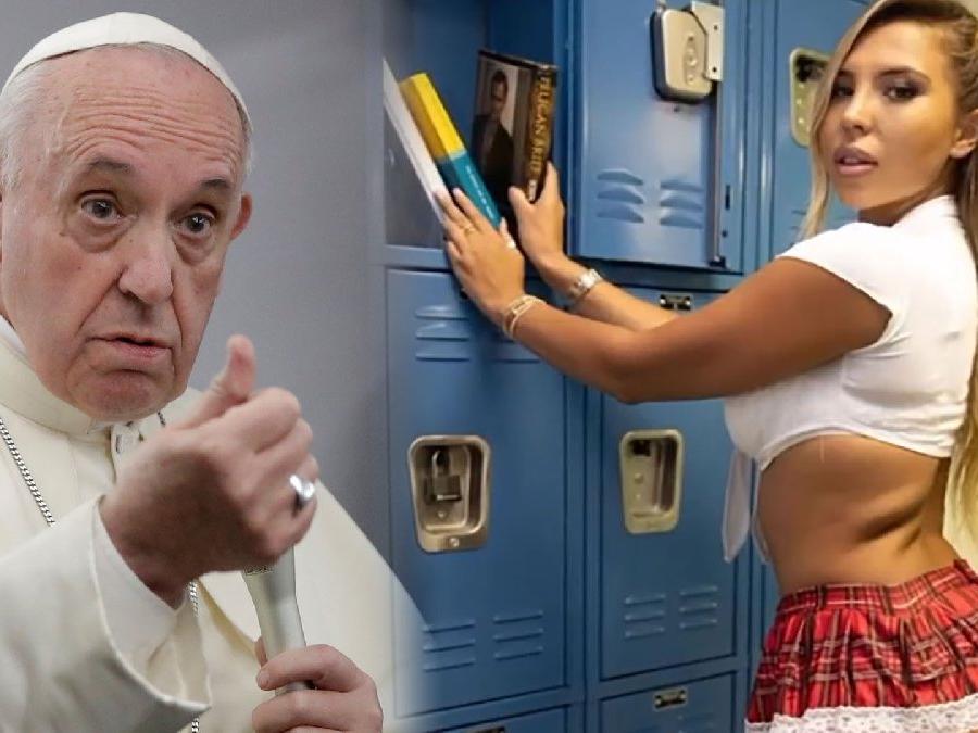 Papa bikini modelini beğendi... Sosyal medya yıkıldı: Cennete gideceğim