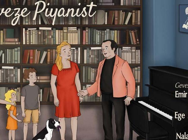 'Geveze Piyanist'ten çocuklar için film