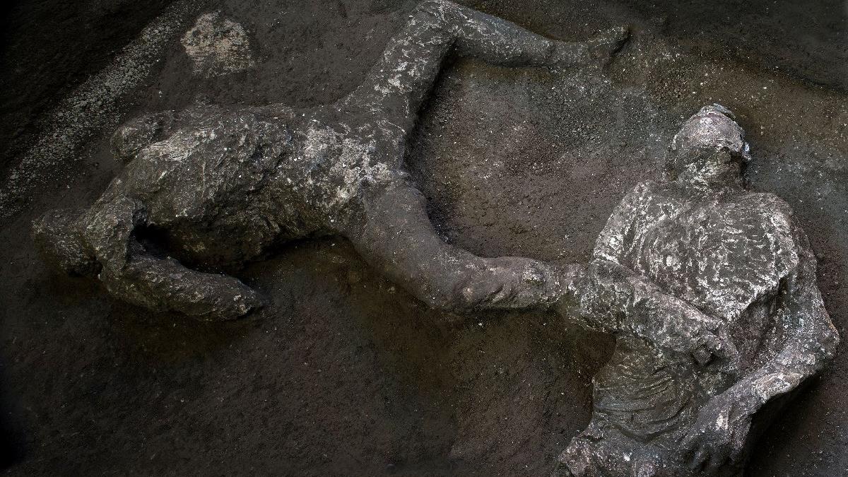 Bilim insanları şaştı kaldı: Pompeii'deki en iyi korunmuş bedenler