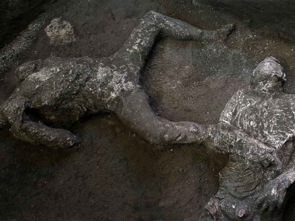 Bilim insanları şaştı kaldı: Pompeii'deki en iyi korunmuş bedenler