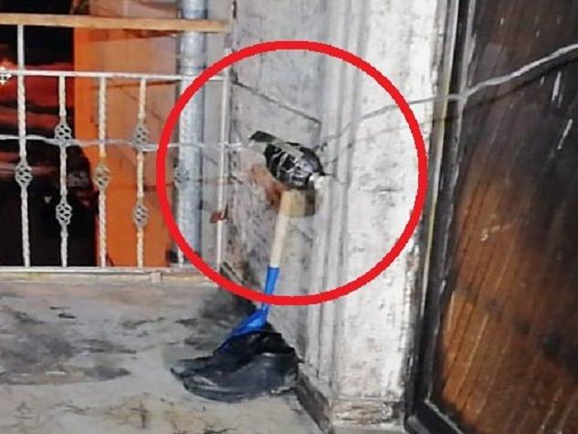 Ayrılmak isteyen kadının evinin önüne bomba düzeneği kurdu