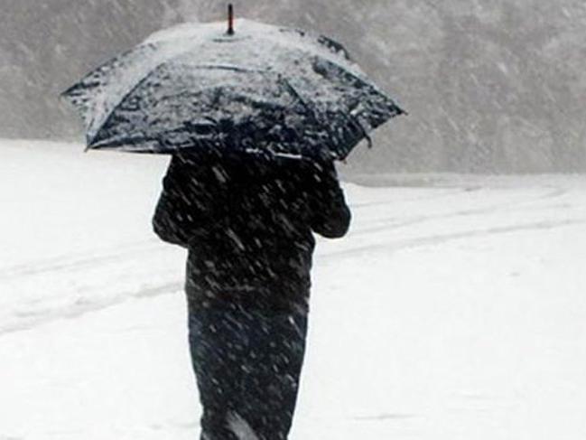 Meteoroloji'den üç il için kar yağışı uyarısı