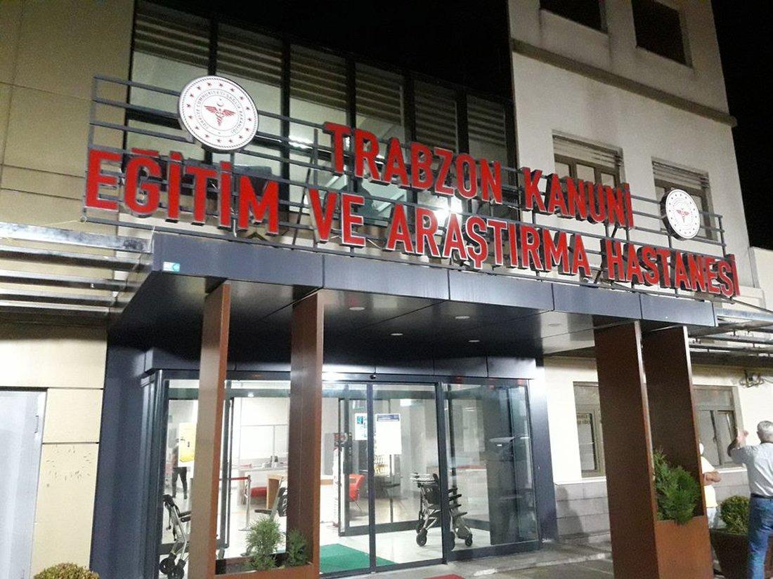 Trabzon'da vakalar artınca hastanenin poliklinik işlemleri kapatıldı