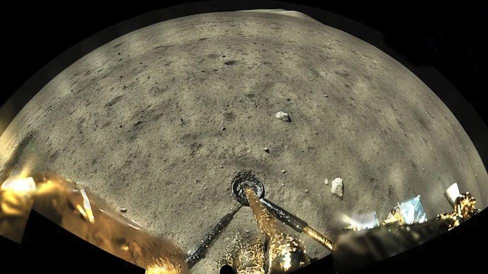 Çin'in Ay görevinden yeni görüntüler: Örnekler toplandı