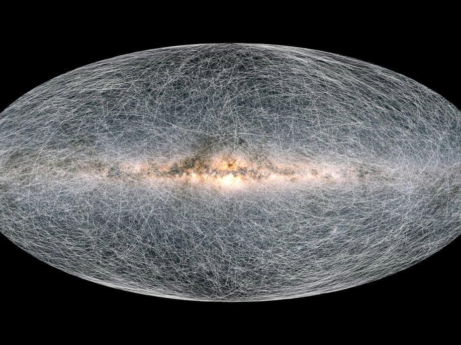 Samanyolu galaksisinin en detaylı fotoğrafı çekildi