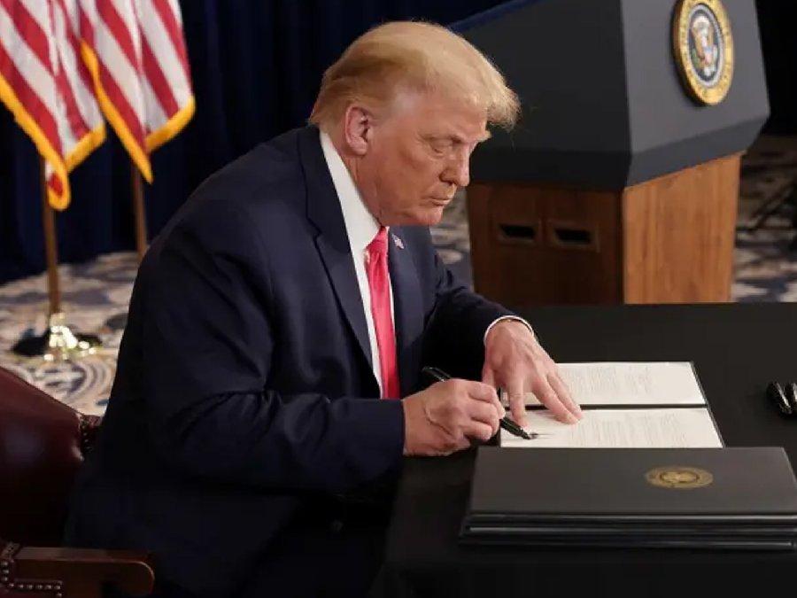 Trump Türkiye'ye yaptırım paketini imzaladı