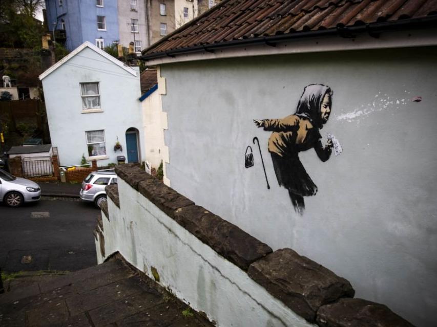 Banksy'nin son eserini çizdiği evin fiyatı uçtu: 50 milyon TL değer biçiliyor