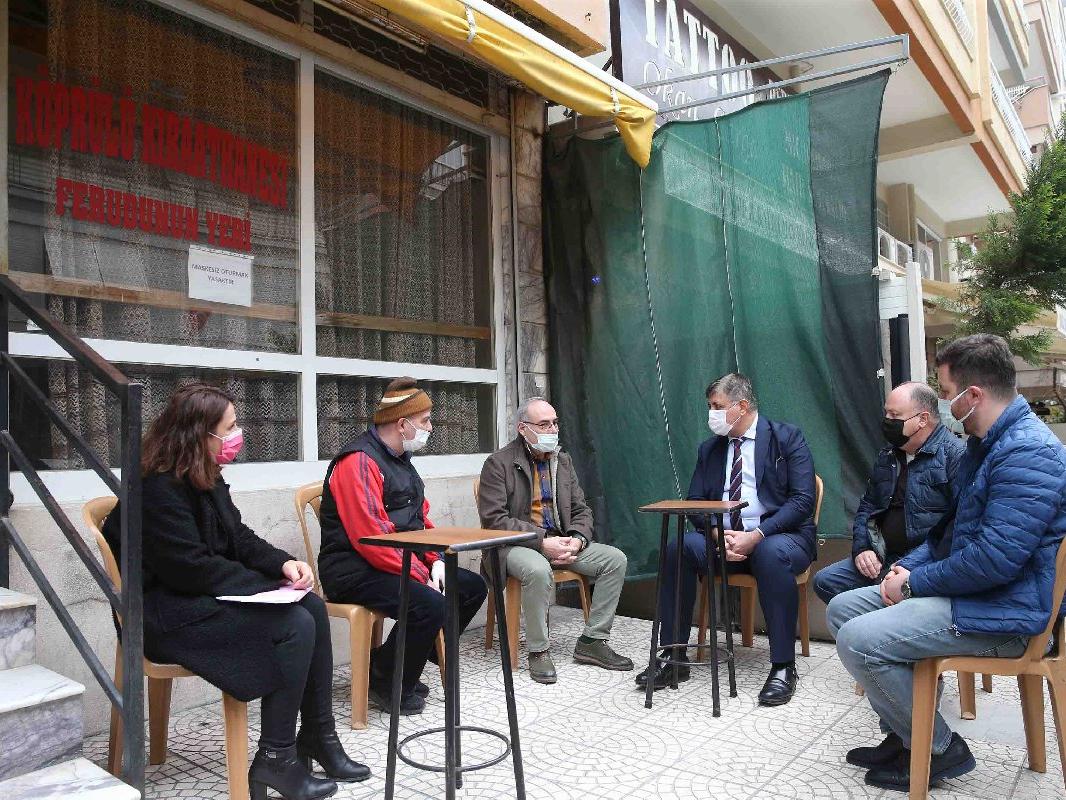 Belediyeden kahve esnafına 500'er lira destek