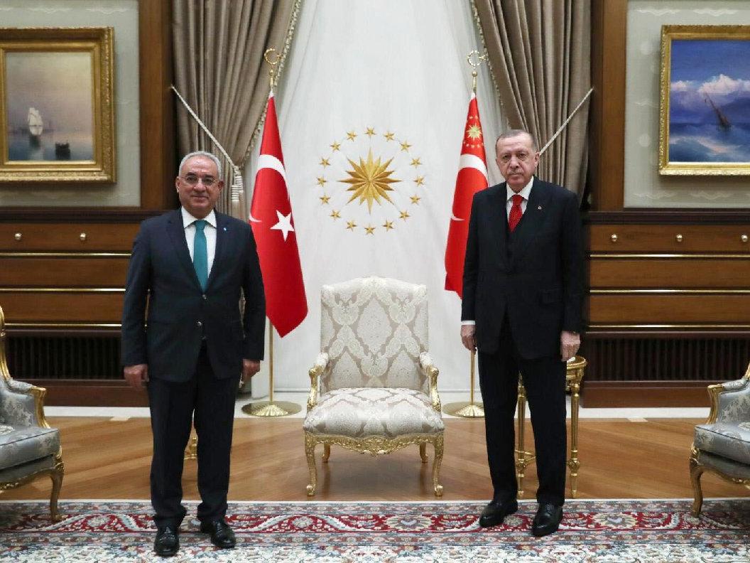 DSP'den Erdoğan'a reform ziyareti