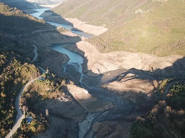 Yuvacık Barajı'nda su seviyesi yüzde 15'e düştü