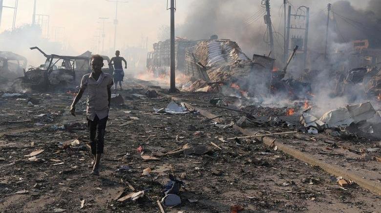 Somali'de Türk firmasının şantiyesine intihar saldırısı