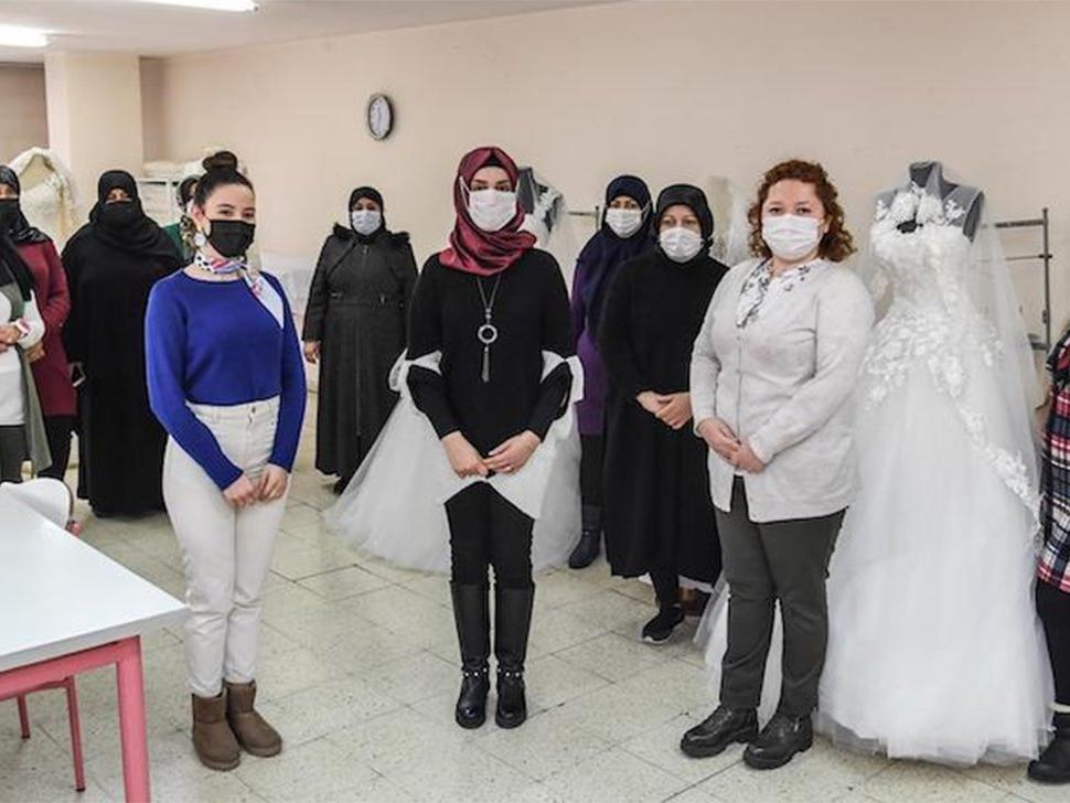 Ankara Büyükşehir Belediyesi’nden mülteci kadınların istihdamına destek