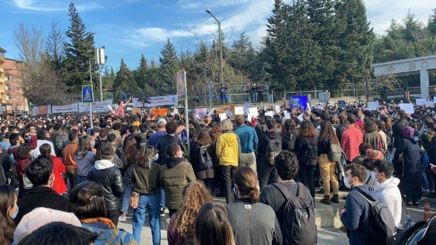 Boğaziçi Üniversitesi'ndeki eylemlerde gözaltı sayısı 22 oldu