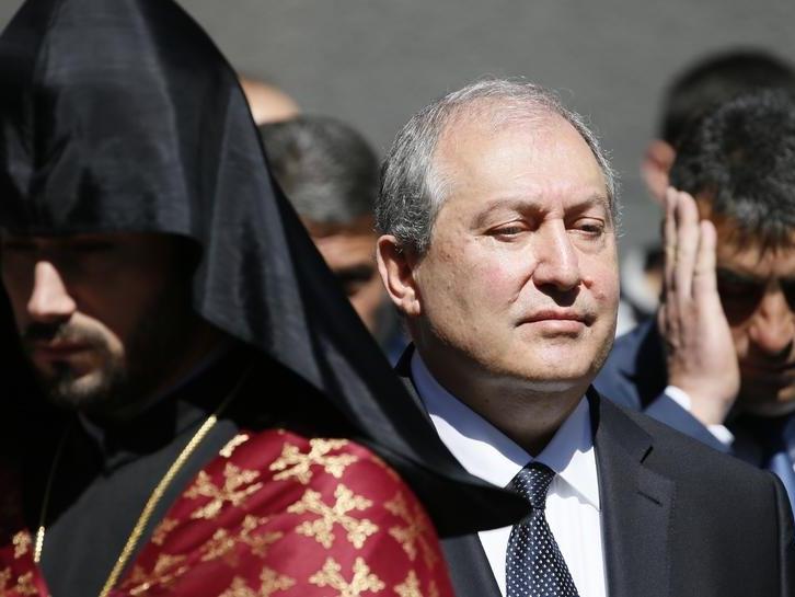 Ermenistan Cumhurbaşkanı Sarkisyan coronaya yakalandı