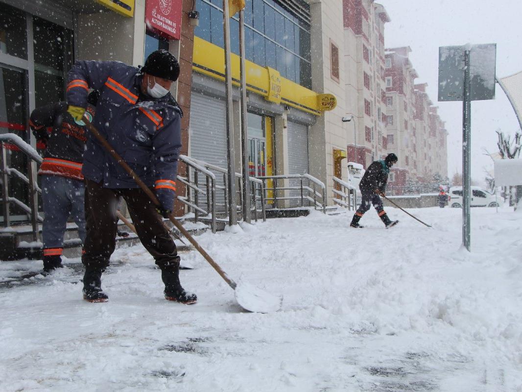 Türkiye soğuk hava ve karın etkisinde