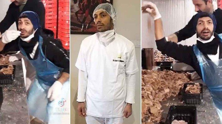 Görüntüler tepki çekmişti: 100 kilo döner böyle imha edildi