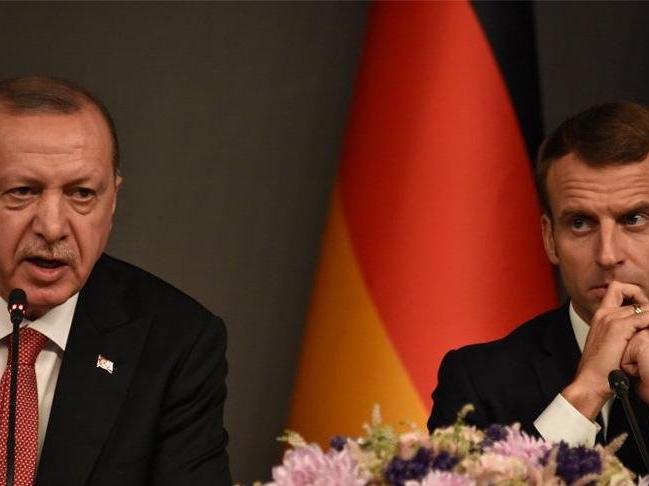 Macron: Erdoğan'ın Batı'ya tavrının yumuşamasından memnunum