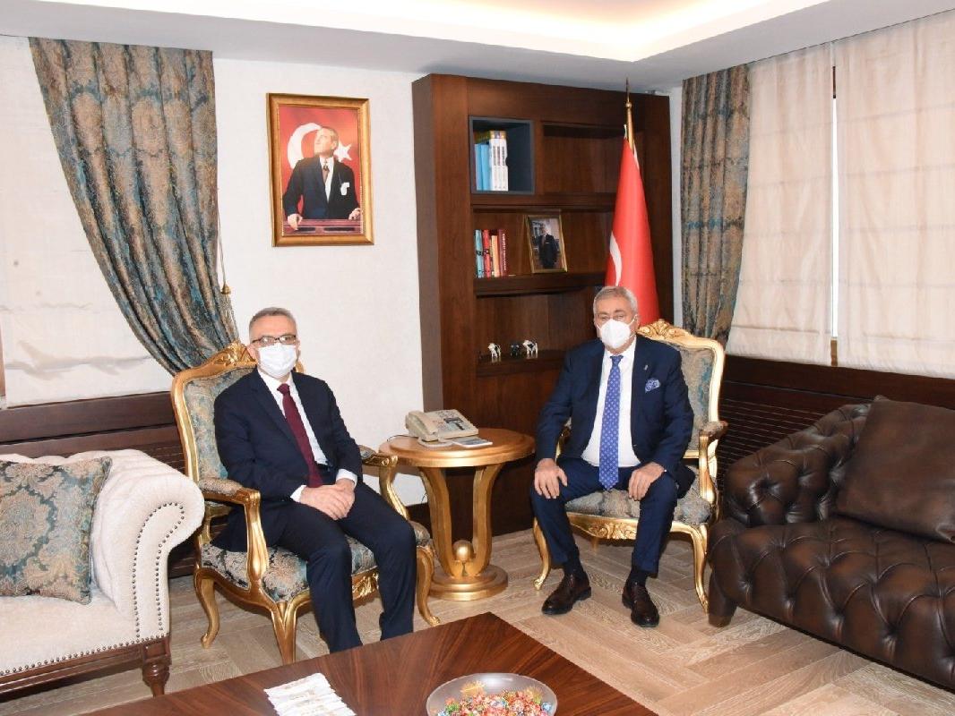Merkez Bankası Başkanı Ağbal'dan TESK'e ziyaret