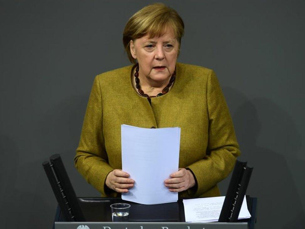 Merkel'den kısıtlama sözü