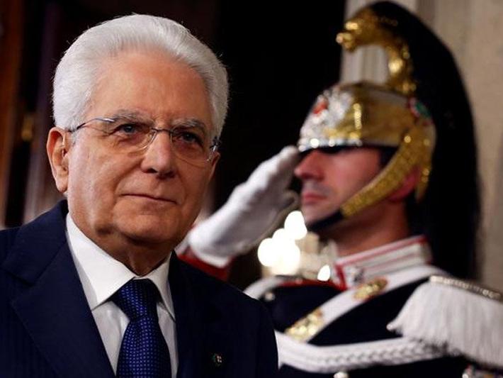 İtalya'da yeni kabine Cumhurbaşkanı Mattarella'ya sunuldu