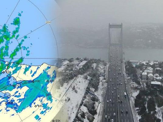 Karlı günler sürecek! İstanbul'da DEK yağışları zamanı...