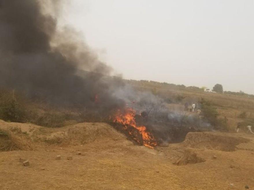 Nijerya'da askeri uçak düştü