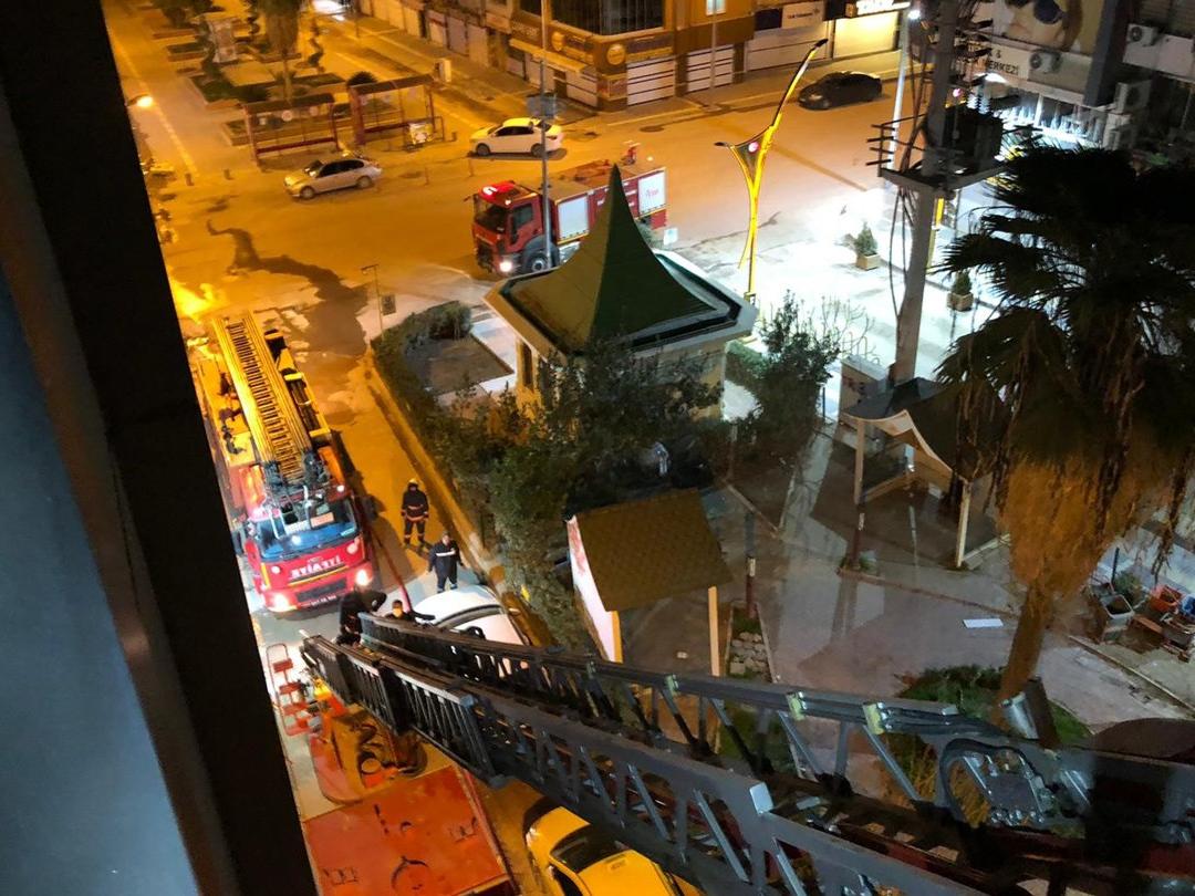 Mardin’de korkutan otel yangını: 1 ağır yaralı