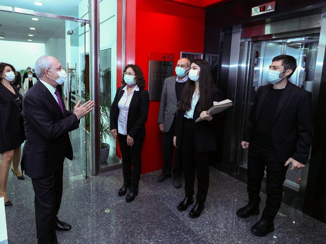 Kılıçdaroğlu, SOL Parti heyetini kabul etti