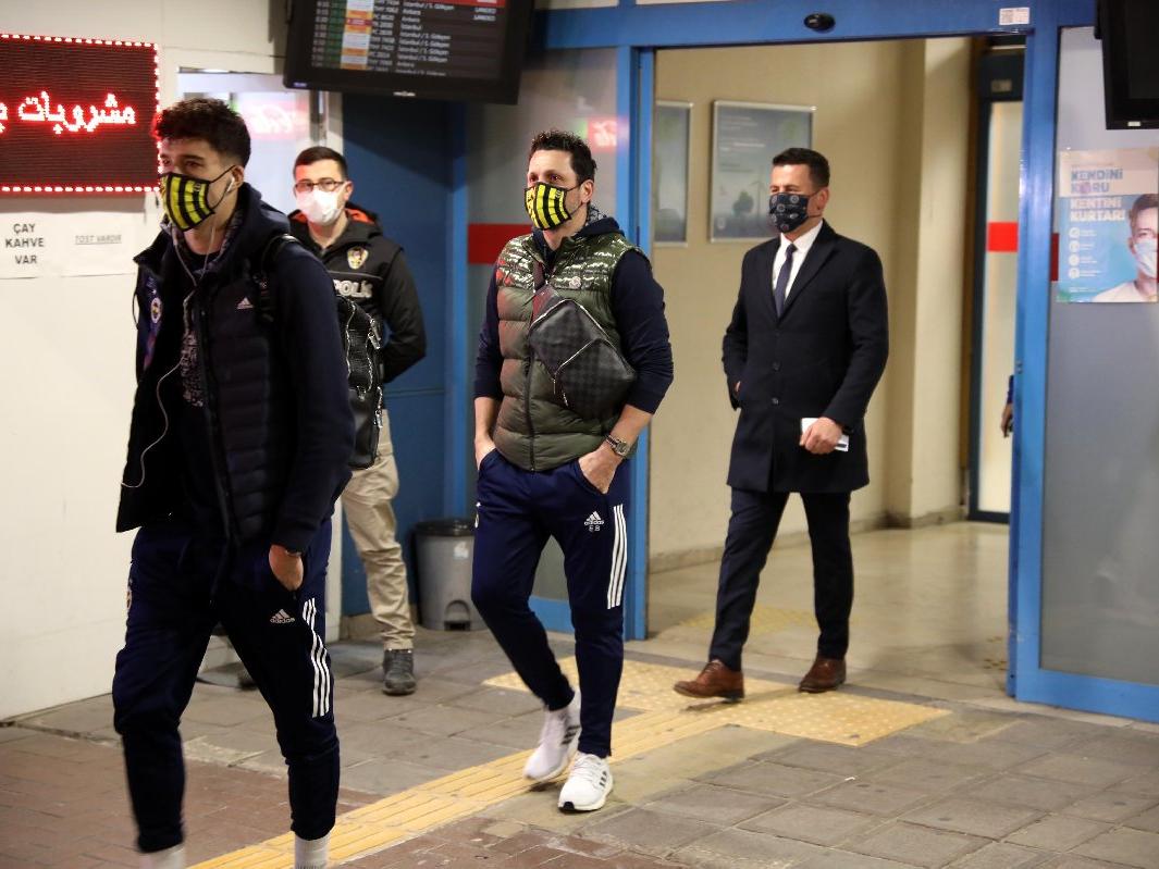 Fenerbahçe geniş güvenlik önlemleri ile Trabzon'a geldi