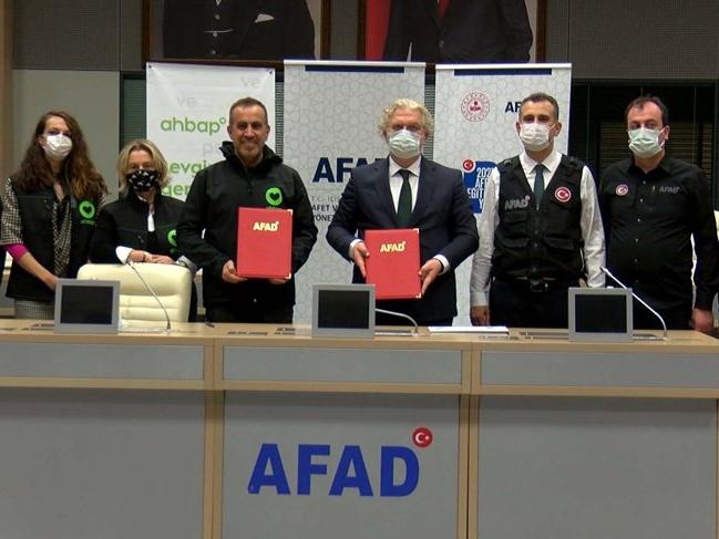 AFAD ve Ahbap Platformu iş birliği protokolü imzaladı