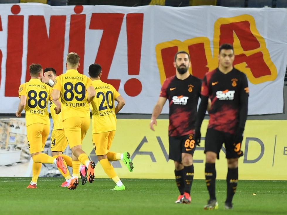 Galatasaray'a Ankaragücü'nden çelme: 2-1