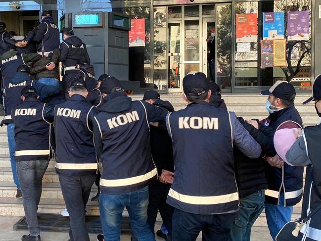 Malatya'da suç örgütü operasyonuna 15 tutuklama
