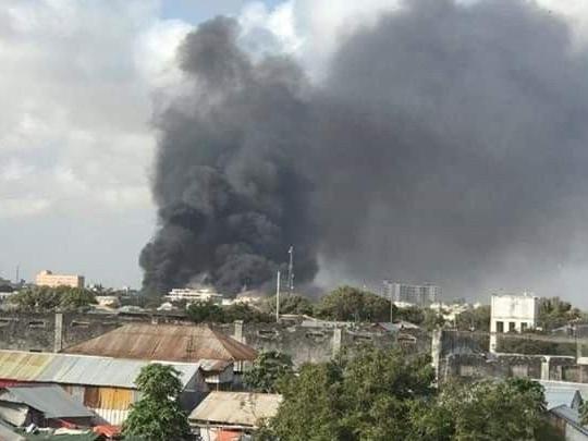 Mogadişu'da liman bölgesinde patlama