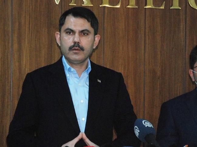 Çevre ve Şehircilik Bakanı Murat Kurum'dan deprem açıklaması