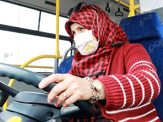 Otobüs şoförü Aysel abla: Kadın her şeyi yapar