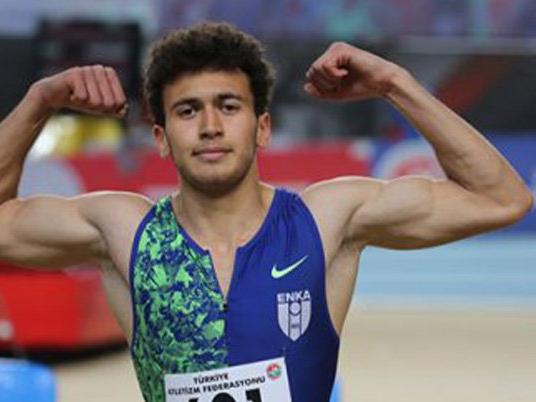 Milli atlet Ayetullah Demir'den 60 metre engelli rekoru