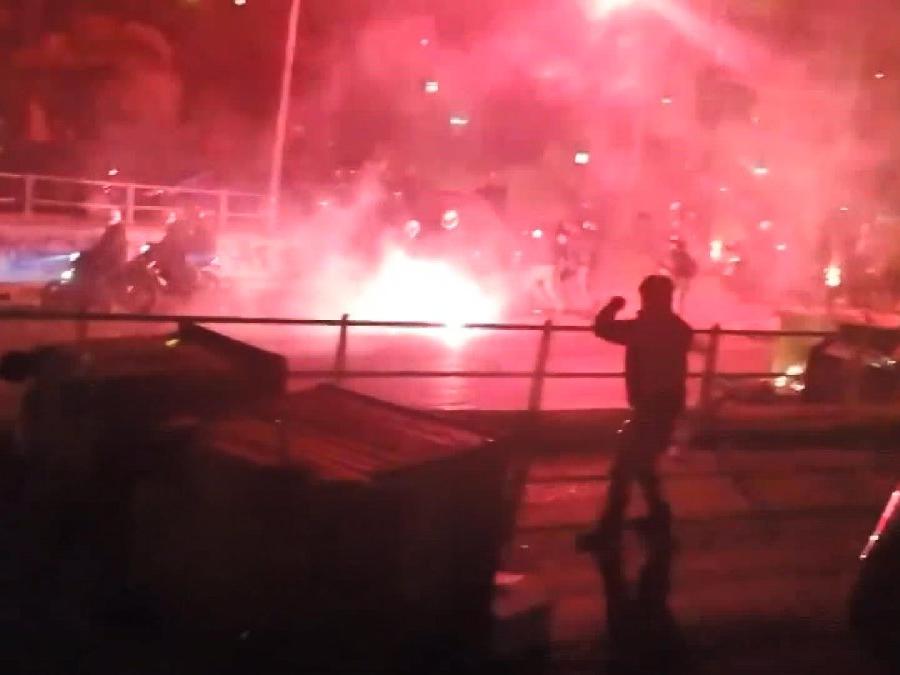 Yunanistan'da polis şiddetine büyük tepki