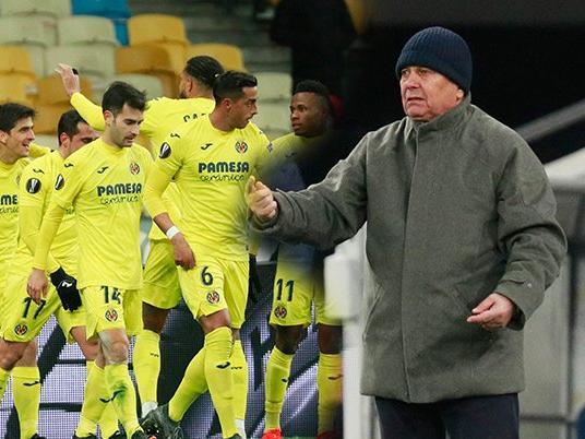 Villarreal, Lucescu'nun Dinamo Kiev'ini deplasmanda yıktı