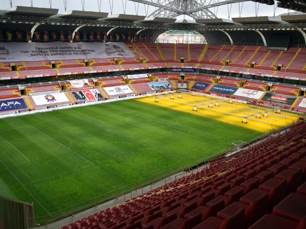 Kadir Has Stadı, Kayserispor-Galatasaray maçı hazır