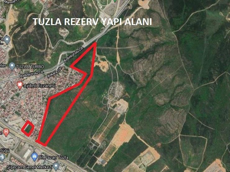 Tuzla’da askeri alan imara açıldı