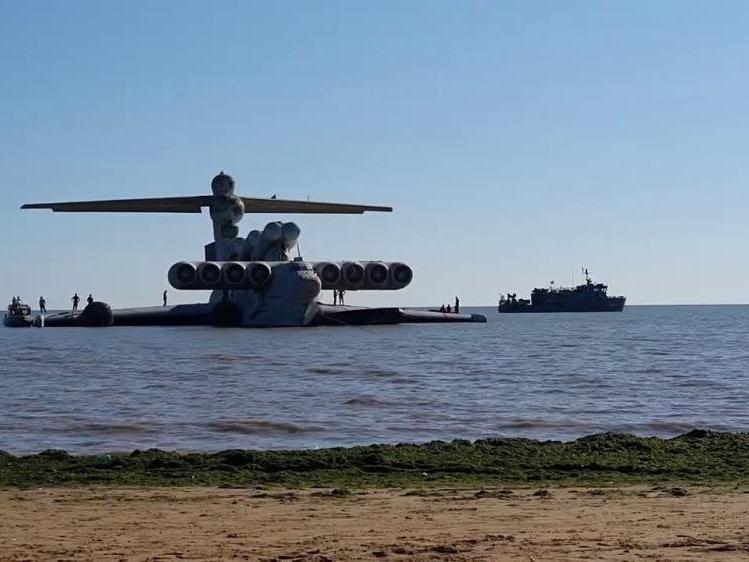 'Hazar Denizi Canavarı' Moskova'ya götürüldü