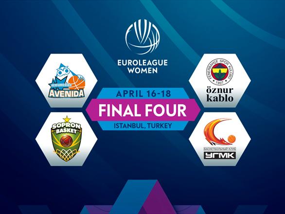 Kadınlar Euroleague Final Four İstanbul'da!